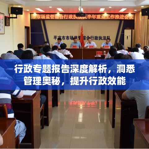 行政專題報(bào)告深度解析，洞悉管理奧秘，提升行政效能