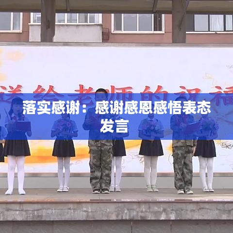 落實感謝：感謝感恩感悟表態(tài)發(fā)言 