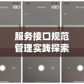 服務(wù)接口規(guī)范管理實(shí)踐探索，打造高效、安全的應(yīng)用接口體系