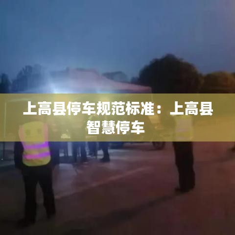 上高縣停車規(guī)范標準：上高縣智慧停車 