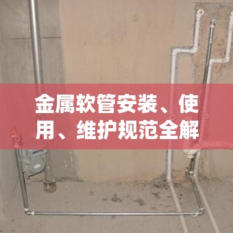 金屬軟管安裝、使用、維護(hù)規(guī)范全解析，提升安全性能，保障順暢運(yùn)行