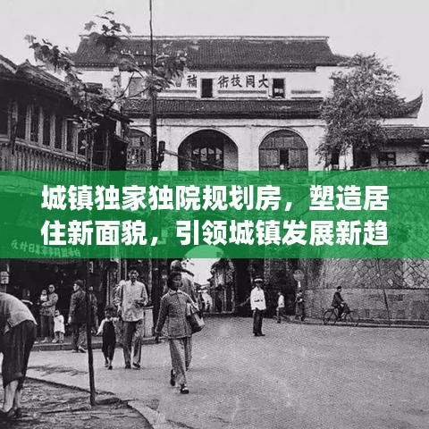 城鎮(zhèn)獨家獨院規(guī)劃房，塑造居住新面貌，引領城鎮(zhèn)發(fā)展新趨勢