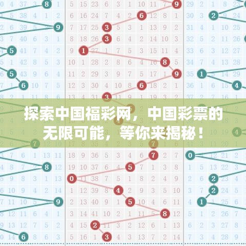 探索中國福彩網(wǎng)，中國彩票的無限可能，等你來揭秘！