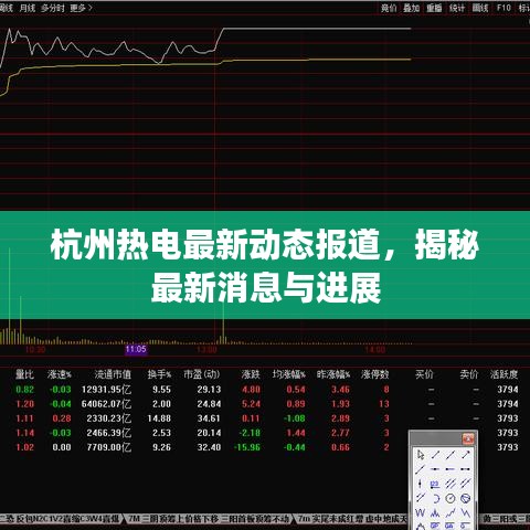 杭州熱電最新動(dòng)態(tài)報(bào)道，揭秘最新消息與進(jìn)展