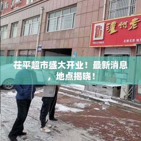 茌平超市盛大開業(yè)！最新消息，地點(diǎn)揭曉！
