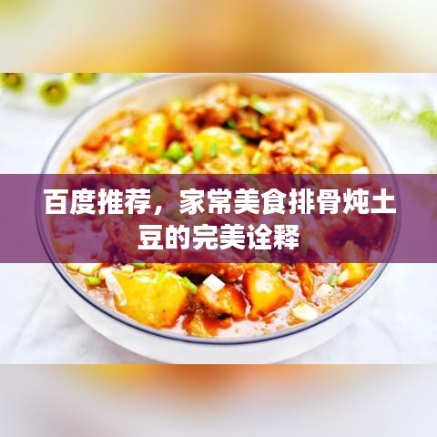 百度推薦，家常美食排骨燉土豆的完美詮釋