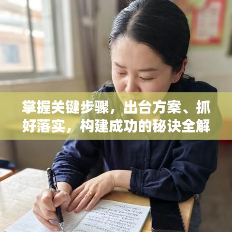 掌握關(guān)鍵步驟，出臺方案、抓好落實(shí)，構(gòu)建成功的秘訣全解析