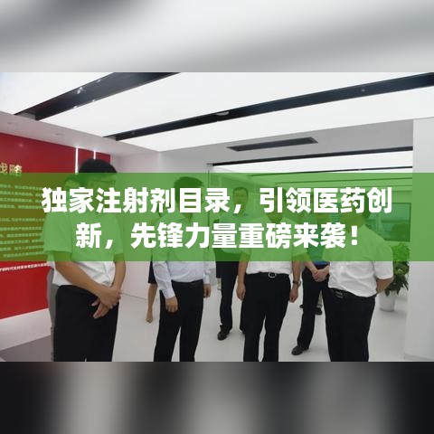 獨(dú)家注射劑目錄，引領(lǐng)醫(yī)藥創(chuàng)新，先鋒力量重磅來襲！