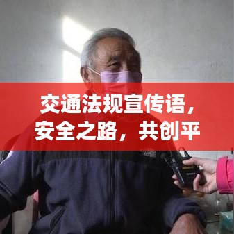 交通法規(guī)宣傳語，安全之路，共創(chuàng)平安行——人人有責(zé)！